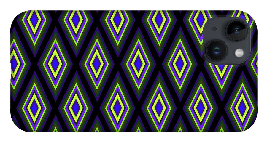 Colorful Diamonds Variation 2 - Phone Case