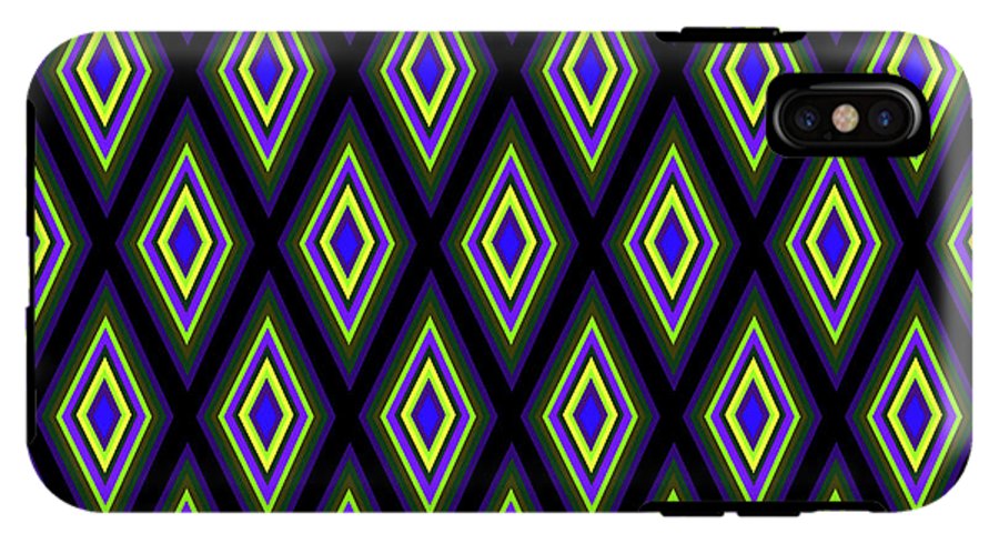 Colorful Diamonds Variation 2 - Phone Case