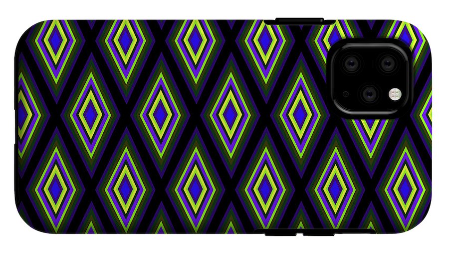 Colorful Diamonds Variation 2 - Phone Case