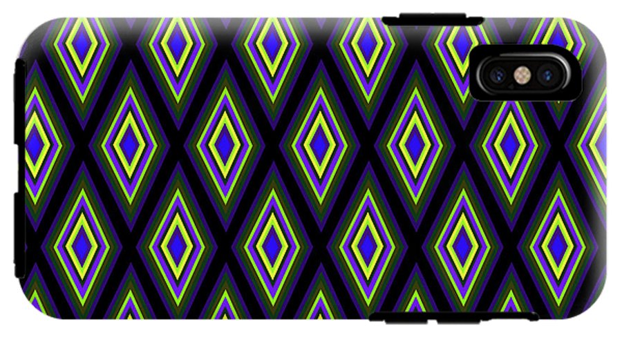 Colorful Diamonds Variation 2 - Phone Case