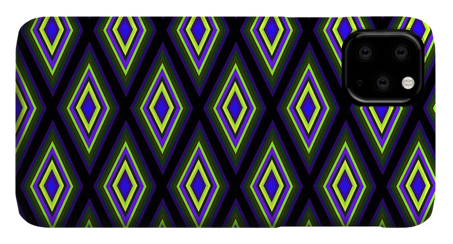 Colorful Diamonds Variation 2 - Phone Case
