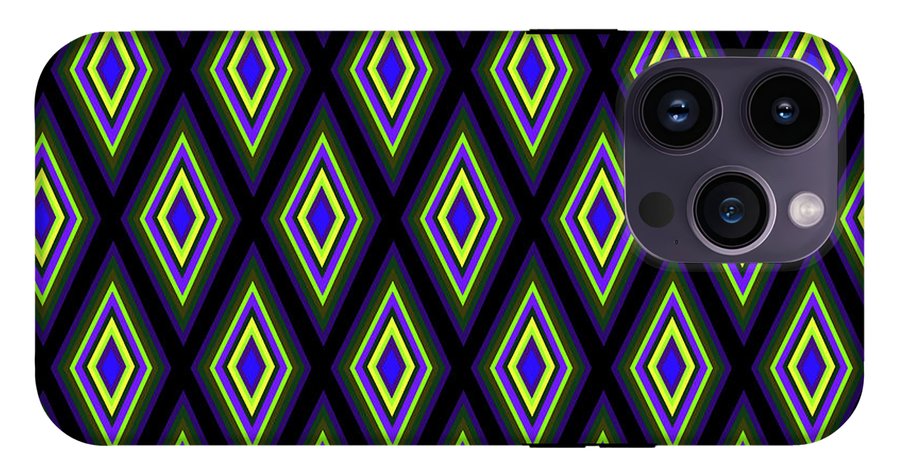 Colorful Diamonds Variation 2 - Phone Case