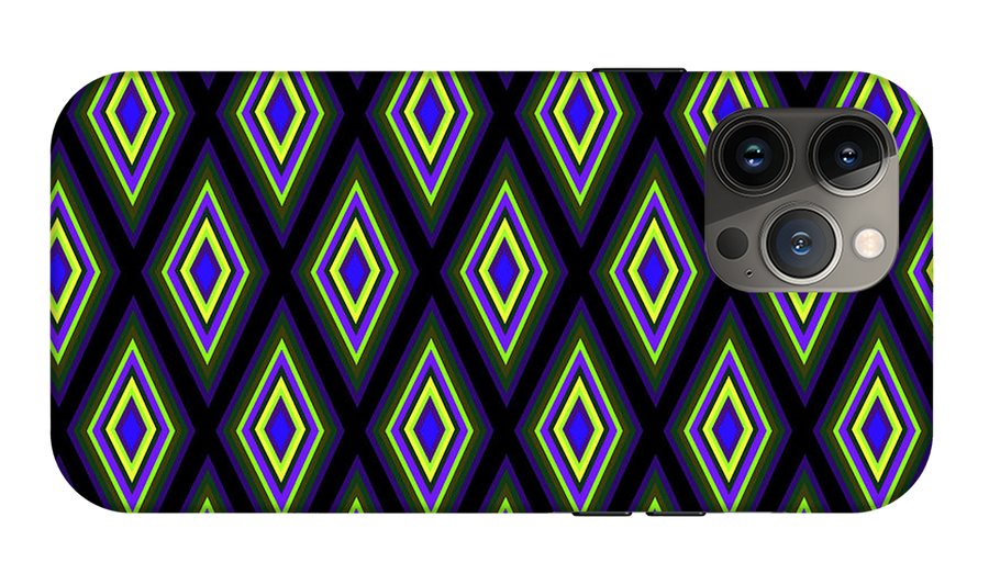 Colorful Diamonds Variation 2 - Phone Case