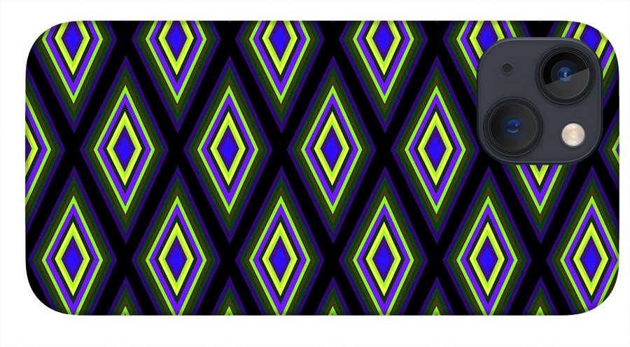 Colorful Diamonds Variation 2 - Phone Case