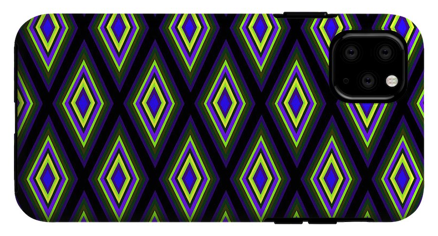 Colorful Diamonds Variation 2 - Phone Case