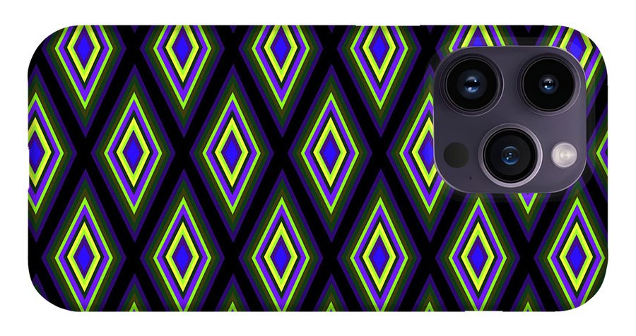 Colorful Diamonds Variation 2 - Phone Case