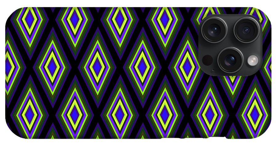 Colorful Diamonds Variation 2 - Phone Case