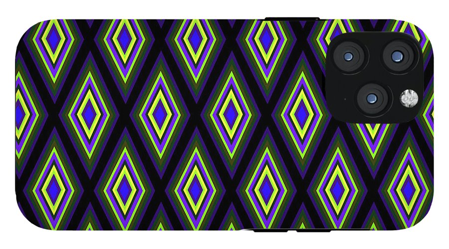 Colorful Diamonds Variation 2 - Phone Case