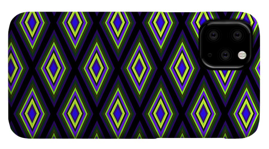 Colorful Diamonds Variation 2 - Phone Case