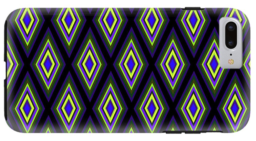 Colorful Diamonds Variation 2 - Phone Case