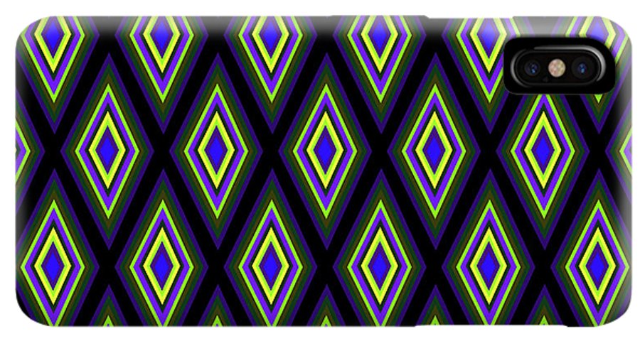 Colorful Diamonds Variation 2 - Phone Case