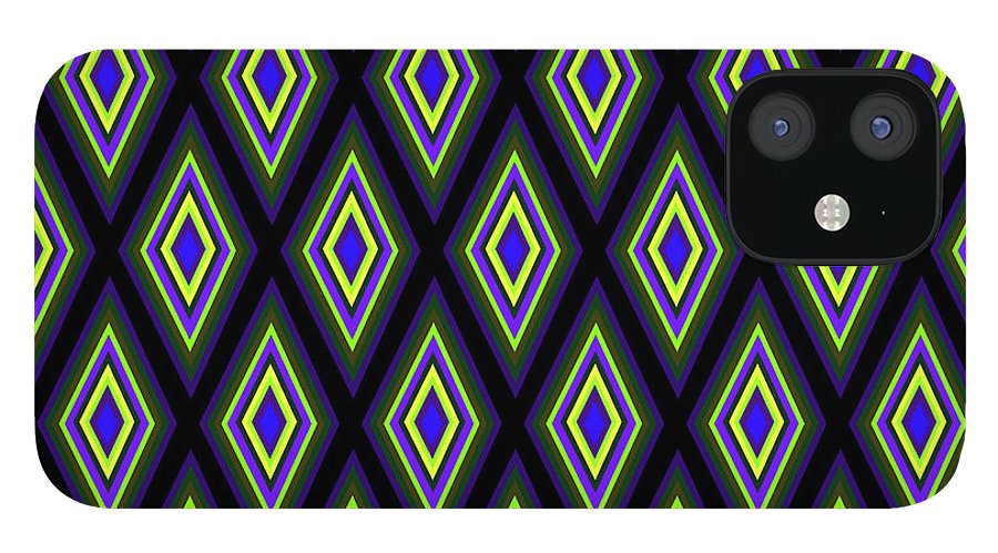 Colorful Diamonds Variation 2 - Phone Case