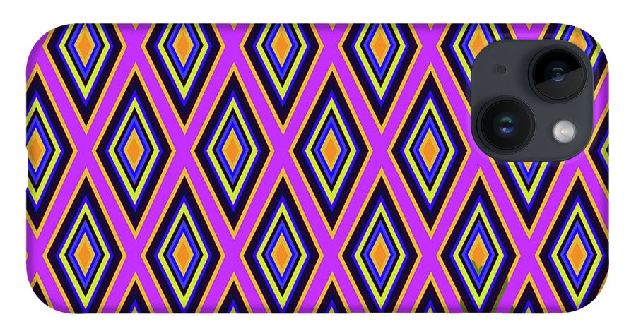 Colorful Diamonds Variation 4 - Phone Case