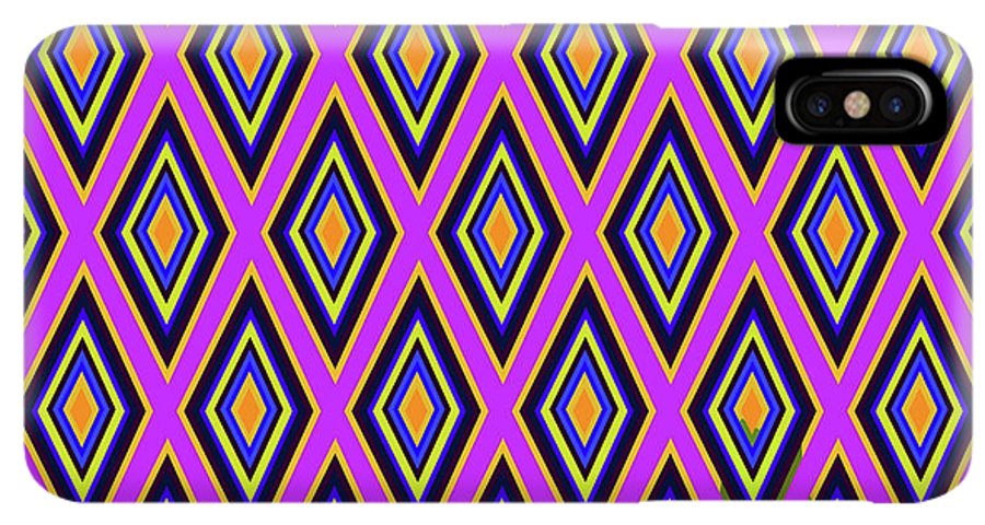 Colorful Diamonds Variation 4 - Phone Case