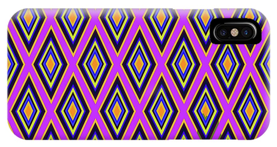 Colorful Diamonds Variation 4 - Phone Case