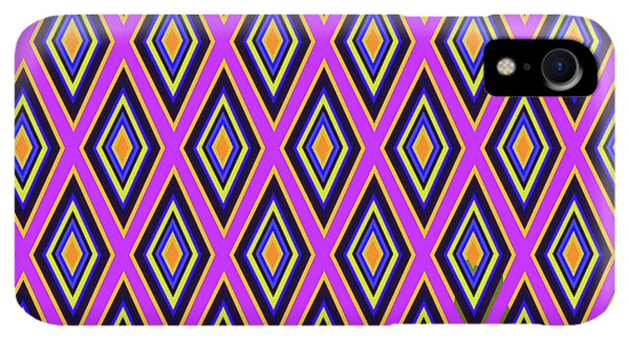 Colorful Diamonds Variation 4 - Phone Case