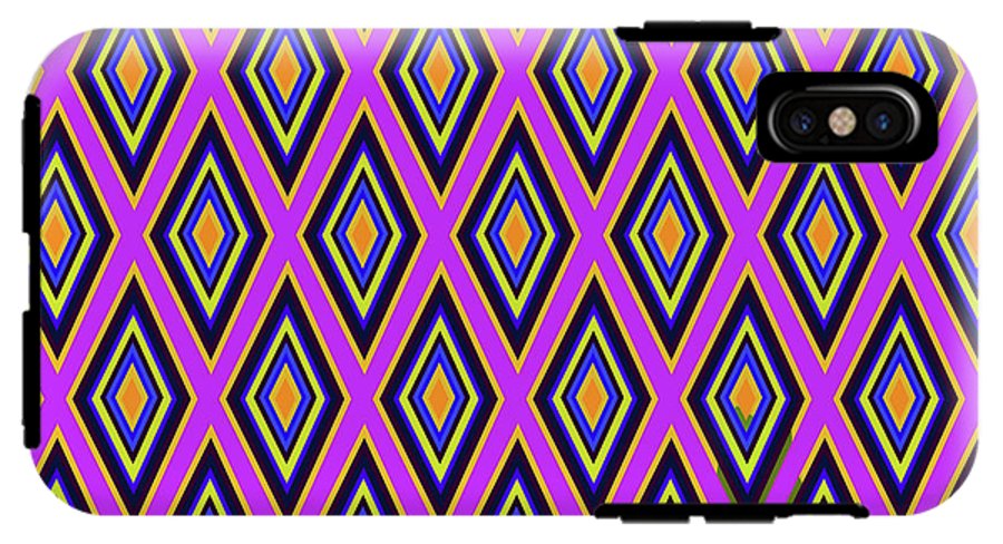 Colorful Diamonds Variation 4 - Phone Case