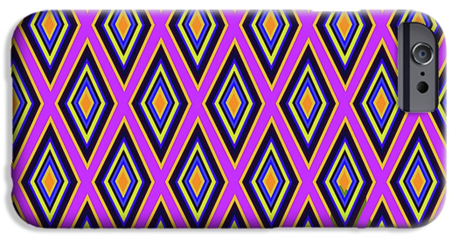 Colorful Diamonds Variation 4 - Phone Case
