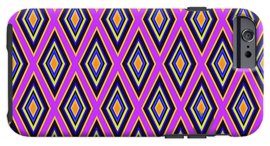 Colorful Diamonds Variation 4 - Phone Case
