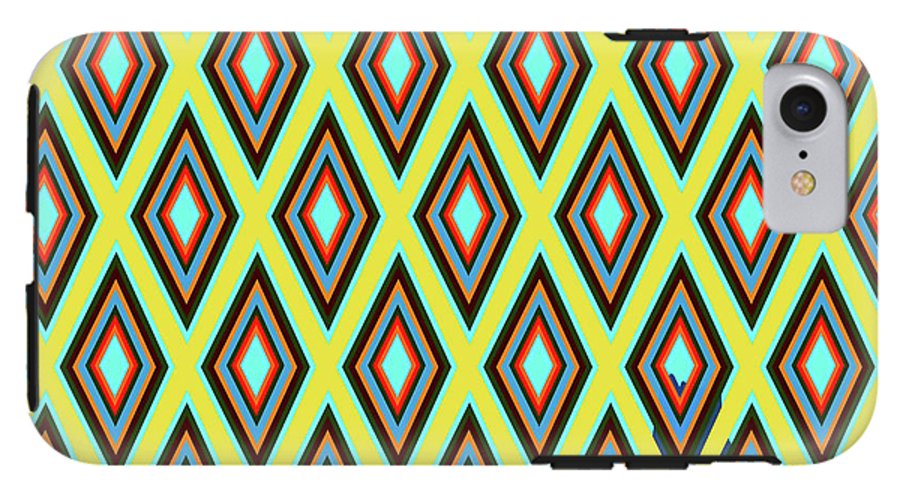 Colorful Diamonds Variation 5 - Phone Case