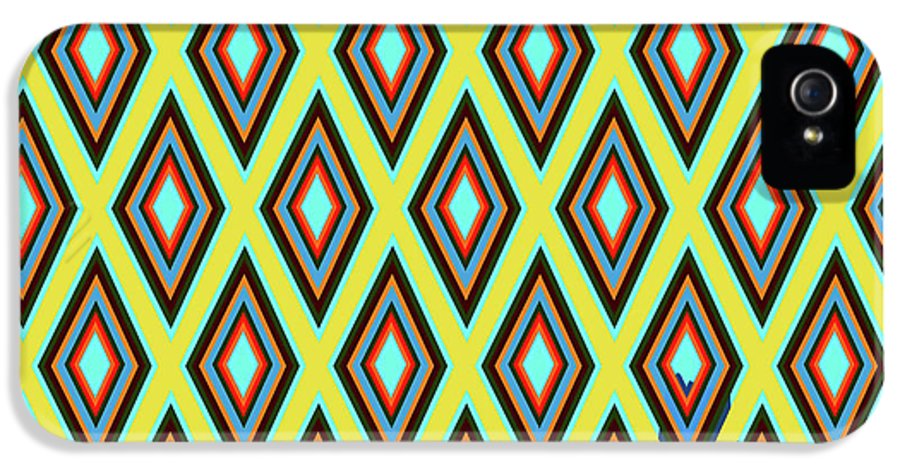 Colorful Diamonds Variation 5 - Phone Case
