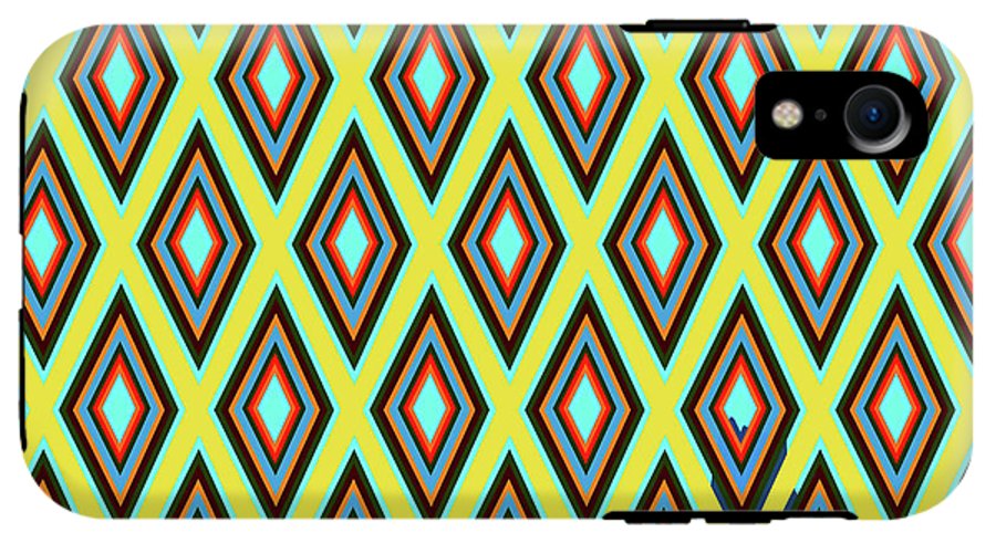 Colorful Diamonds Variation 5 - Phone Case