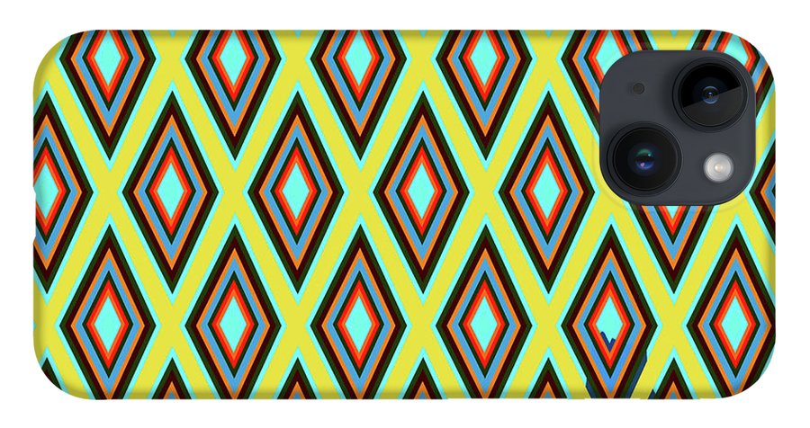 Colorful Diamonds Variation 5 - Phone Case