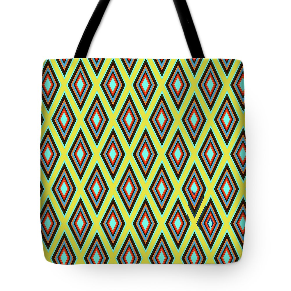Colorful Diamonds Variation 5 - Tote Bag