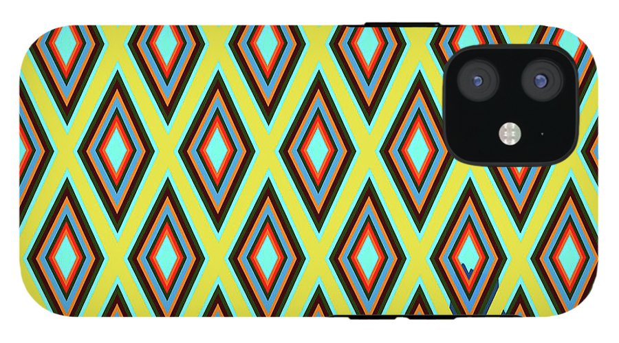 Colorful Diamonds Variation 5 - Phone Case