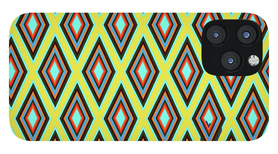 Colorful Diamonds Variation 5 - Phone Case