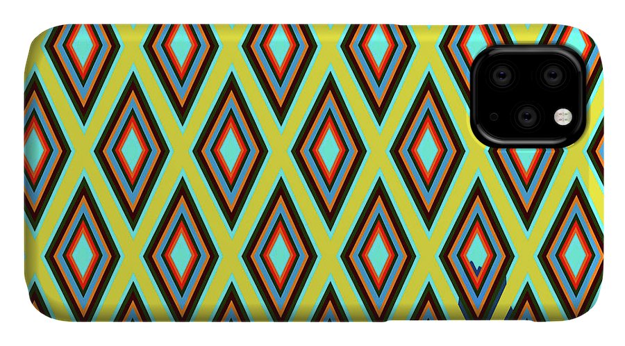 Colorful Diamonds Variation 5 - Phone Case