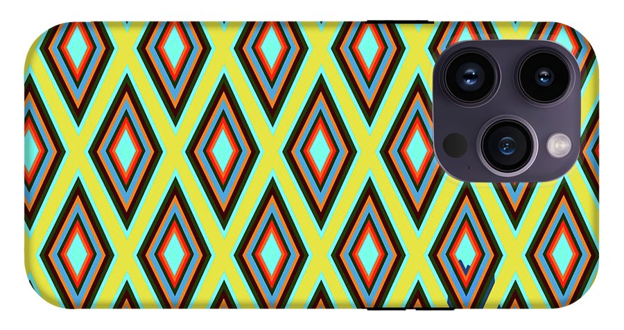 Colorful Diamonds Variation 5 - Phone Case