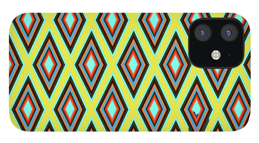 Colorful Diamonds Variation 5 - Phone Case