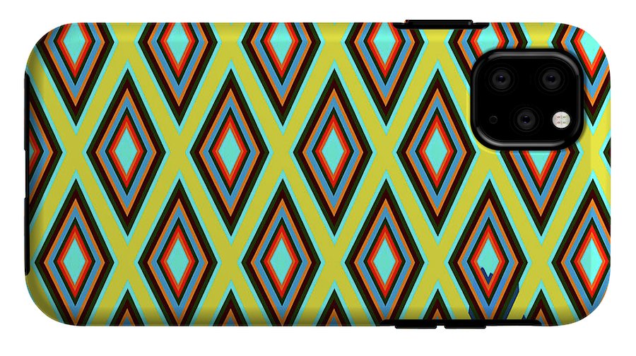 Colorful Diamonds Variation 5 - Phone Case