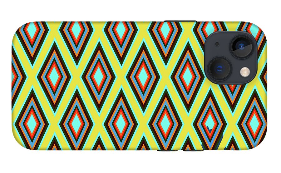 Colorful Diamonds Variation 5 - Phone Case