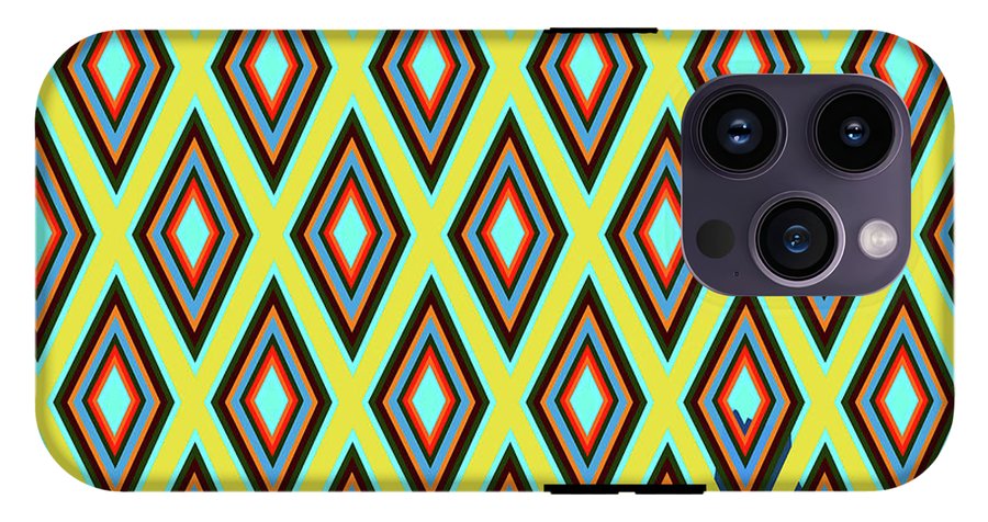 Colorful Diamonds Variation 5 - Phone Case