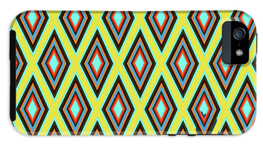 Colorful Diamonds Variation 5 - Phone Case