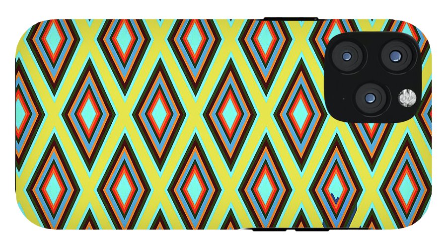 Colorful Diamonds Variation 5 - Phone Case