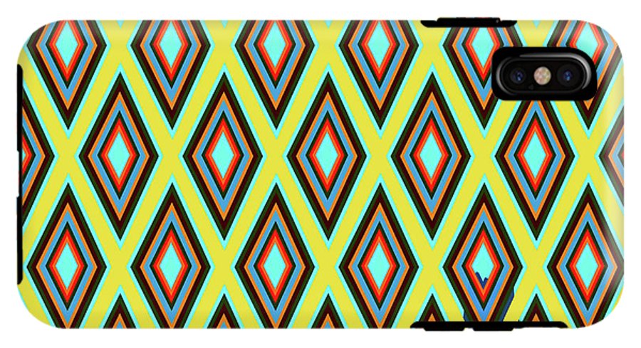 Colorful Diamonds Variation 5 - Phone Case