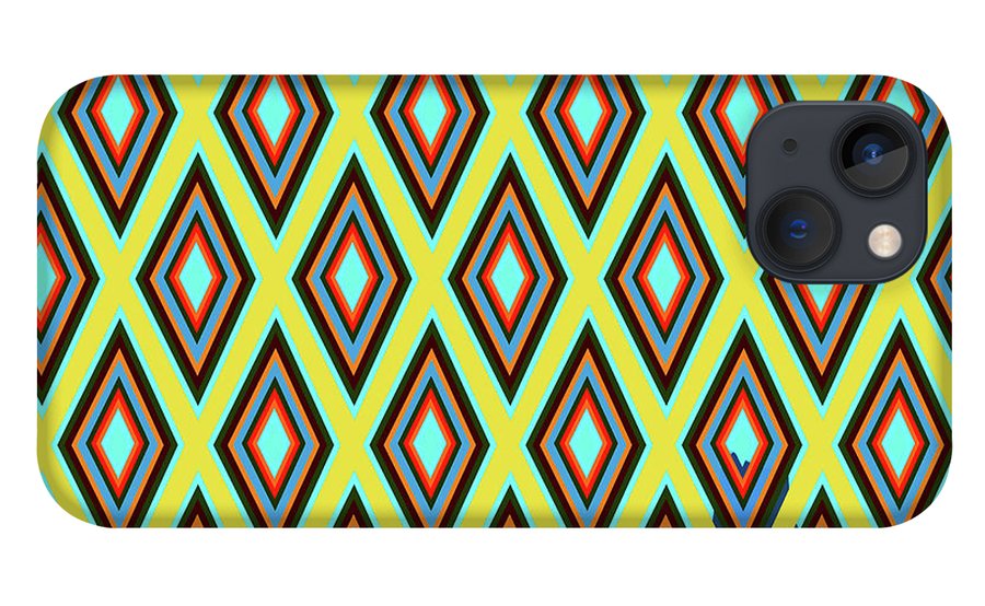 Colorful Diamonds Variation 5 - Phone Case