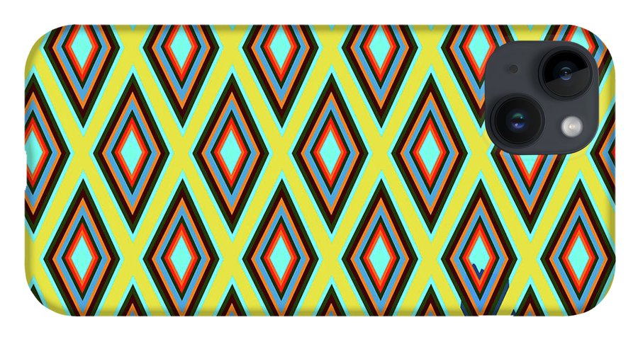 Colorful Diamonds Variation 5 - Phone Case