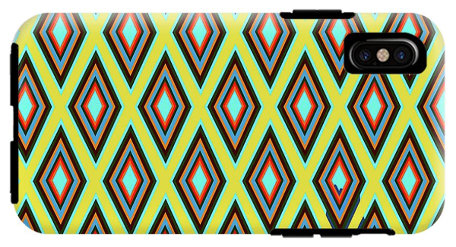 Colorful Diamonds Variation 5 - Phone Case