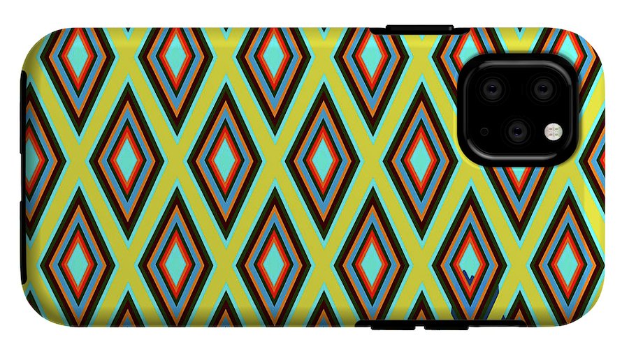 Colorful Diamonds Variation 5 - Phone Case