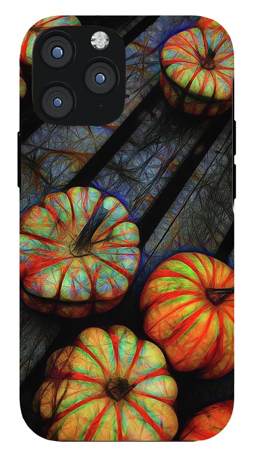 Colorful Fall Gourds - Phone Case
