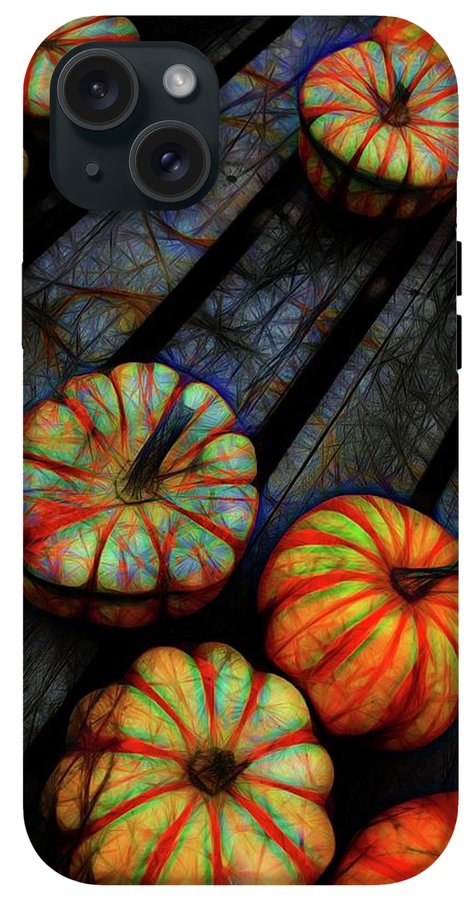 Colorful Fall Gourds - Phone Case