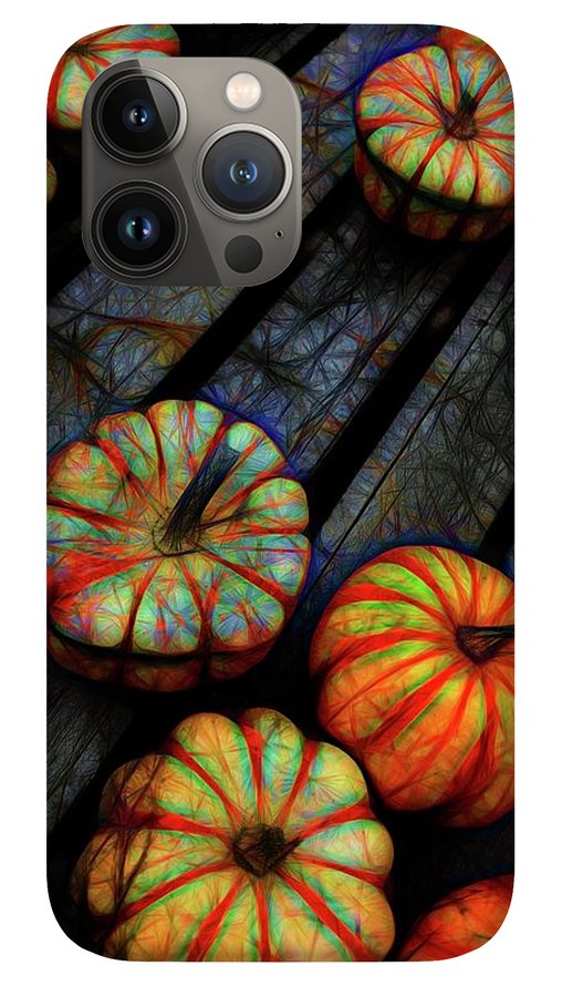 Colorful Fall Gourds - Phone Case