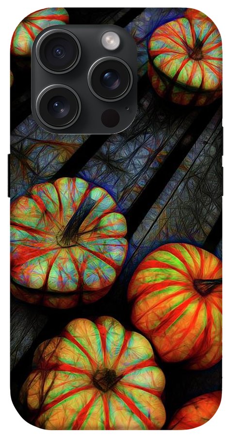 Colorful Fall Gourds - Phone Case