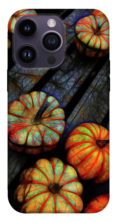 Colorful Fall Gourds - Phone Case