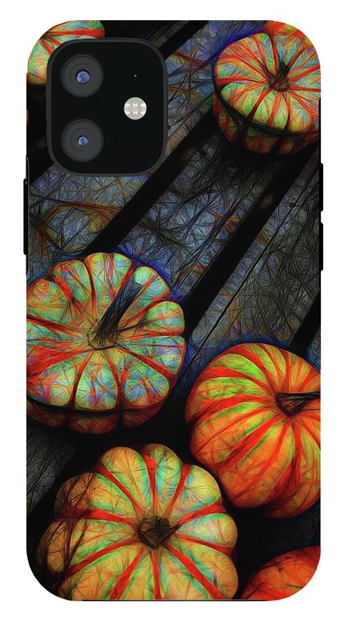 Colorful Fall Gourds - Phone Case