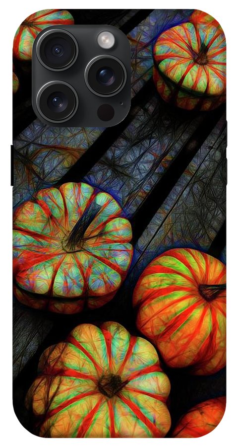 Colorful Fall Gourds - Phone Case